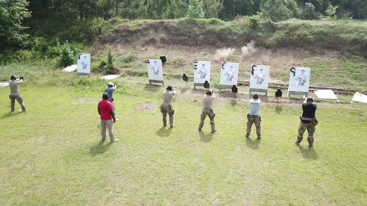 Drone view during our Tactical Weapons Course.